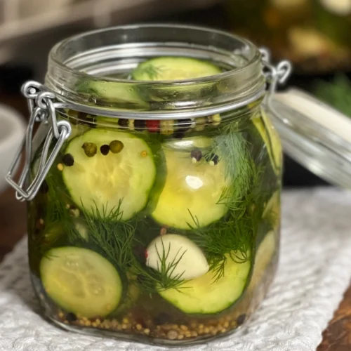 quick and easy homemade pickles