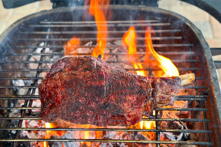 flame grilled delmonico steak