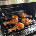 chicken drums on the ninja woodfire bbq