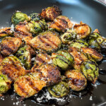 smoked balsamic brussels sprouts