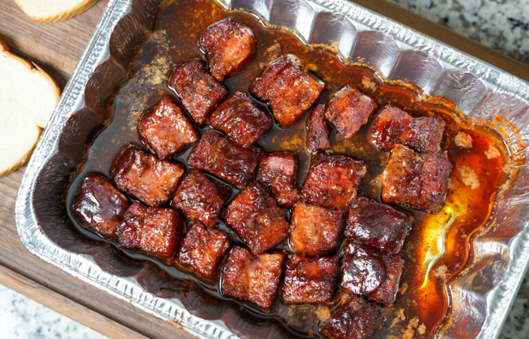 burnt bacon ends