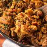 smoked bacon and brioche stuffing